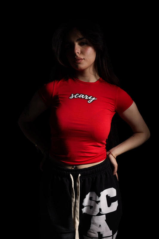 RED BABY TEE